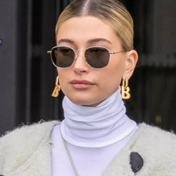 Letter drop Statement PieceEarrings - Picture 2 of 6